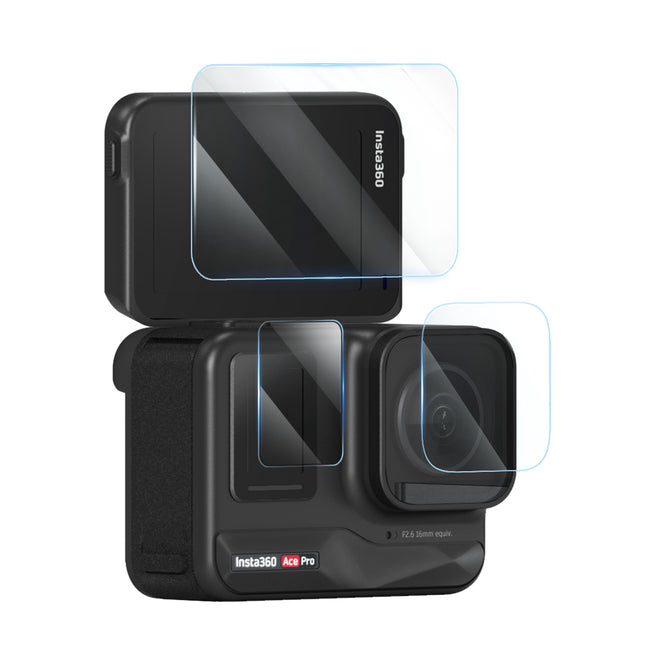 aMagisn Tempered Glass Protector for Insta360 Ace Pro Camera AC18 aMagisn