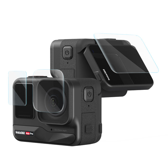 aMagisn Tempered Glass Protector for Insta360 Ace Pro Camera AC18 aMagisn