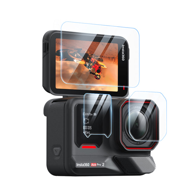 aMagisn Tempered Glass Protector for Insta360 Ace Pro 2 Camera AC25 aMagisn