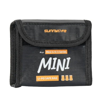 Sunnylife LiPo Battery Safe Bag for DJI Mini 5 Pro Mini 4 Pro Mini 3 Explosion Proof Fire Resistant Protective Storage Case for Travel Use OveerUps