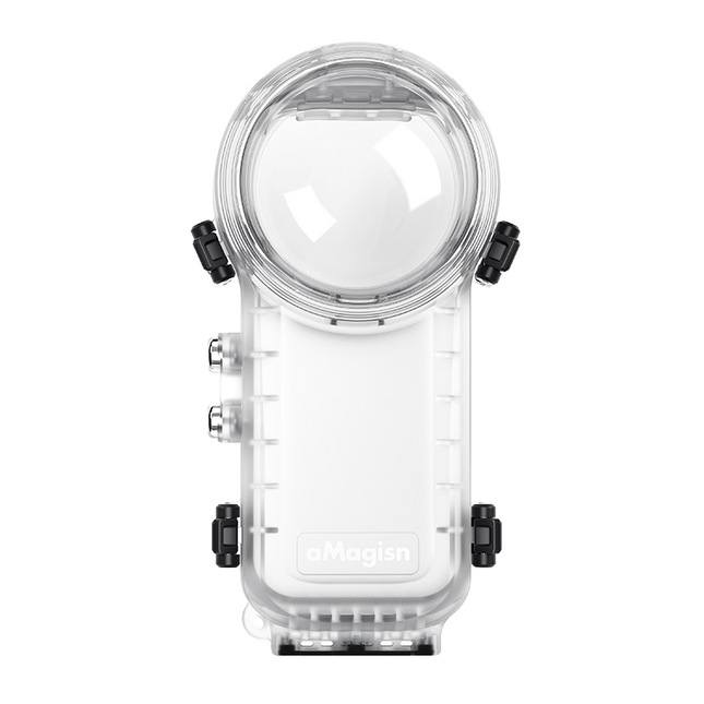 aMagisn Waterproof Underwater Invisible Dive Case for Insta360 X4 Camera AD14 aMagisn