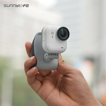 Sunnylife Magnetic Car Sun Visor Mount for Insta360 GO Ultra 360 Rotation 180 Tilt Camera Holder Quick Release Bracket for Driving Vlog Use OveerUps