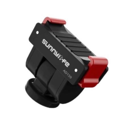 Sunnylife Quick Release Adapter Mount for DJI Osmo Pocket 4 3 180° Tilt 1/4 Thread Selfie Stick Stand for Vlog Travel Outdoor Use OP4-AD159 OveerUps