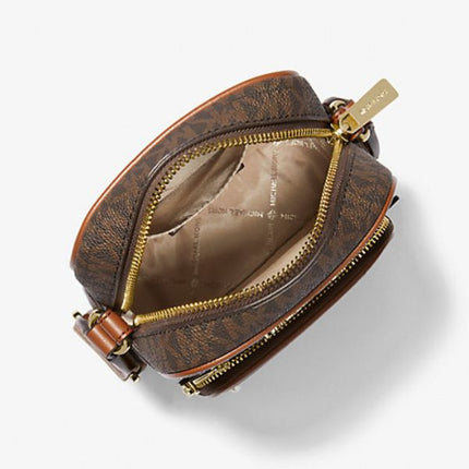 Michael Kors Jet Set Medium Signature Logo Crossbody Bag