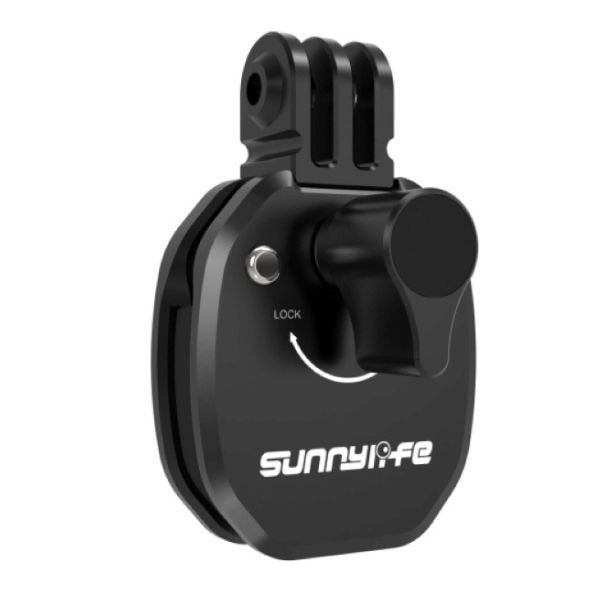 Sunnylife Metal Windscreen Clamp Mount for Action Cameras Gopro, DJI Osmo, Insta360, SJCAM, etc ZJ846 Sunnylife