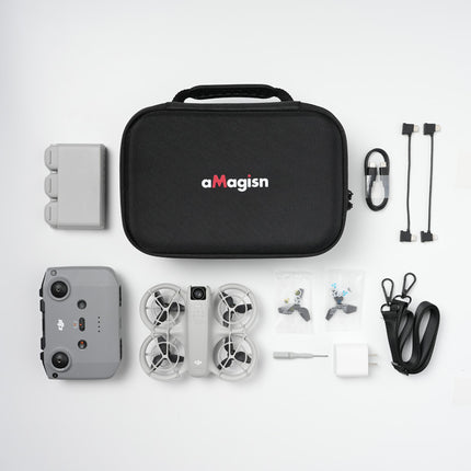 aMagisn Hard Shell EVA Storage Protection Bag for DJI Neo Drone Fly More Combo AN02