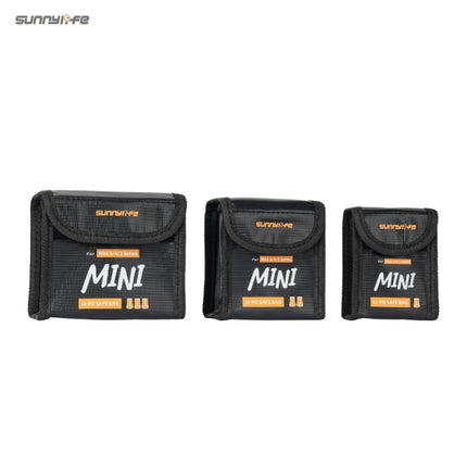 Sunnylife LiPo Battery Safe Bag for DJI Mini 5 Pro Mini 4 Pro Mini 3 Explosion Proof Fire Resistant Protective Storage Case for Travel Use OveerUps