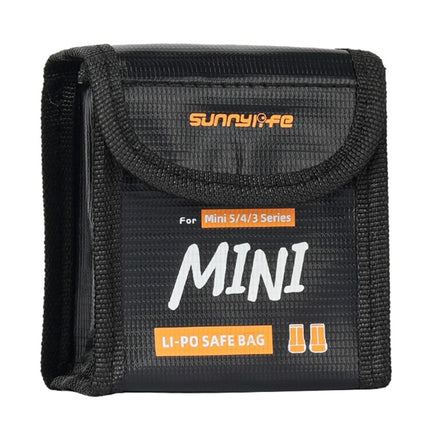 Sunnylife LiPo Battery Safe Bag for DJI Mini 5 Pro Mini 4 Pro Mini 3 Explosion Proof Fire Resistant Protective Storage Case for Travel Use OveerUps
