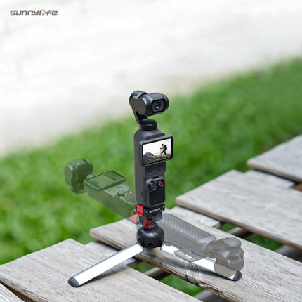 Sunnylife Quick Release Adapter Mount for DJI Osmo Pocket 4 3 180° Tilt 1/4 Thread Selfie Stick Stand for Vlog Travel Outdoor Use OP4-AD159 OveerUps