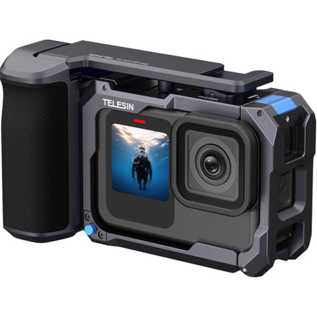 Telesin StreetGrip Grip Handheld Shutter Kit for GoPro Hero 13, 12, 11, 10, 9 Cameras S6-FMS-26-TGP Telesin