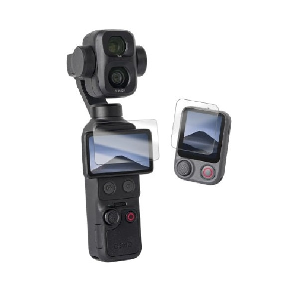 Sunnylife Tempered Glass Screen Protector for DJI Pocket 4P/4/3 OP4-BHM254/OP4-BHM255/OP4-BHM257/OP4-BHM258 Sunnylife
