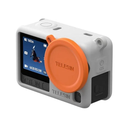 Telesin Silicone Protective Cover Case w/ Strap for DJI Osmo Action 6 Camera S6-PTC-11 Telesin