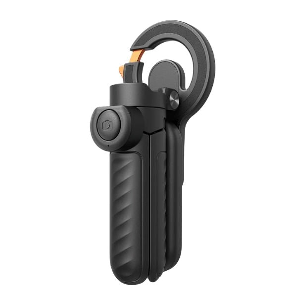 Telesin 4-in-1 Magnetic Selfie Stick Tripod Carabiner for Smartphones iPhone & Android P1-CSS-03BK Telesin