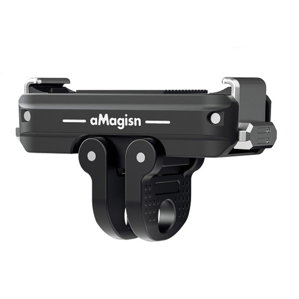 aMagisn Magnetic Quick Release Mount Foldable Adapter for DJI Action 6 Osmo Nano Cameras AA42 OveerUps