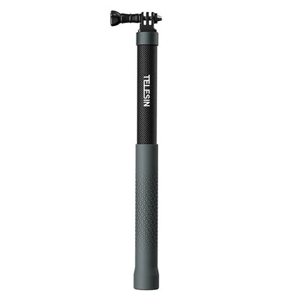 Telesin 1.2M Premium Stick Carbon Fiber Extendable Monopod for Action Cameras Telesin