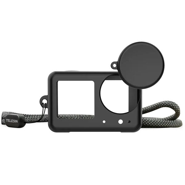 Telesin Silicone Cover Case for DJI Osmo Action 5 Pro, 4, 3 Cameras S6-PTC-011-TDJ Telesin