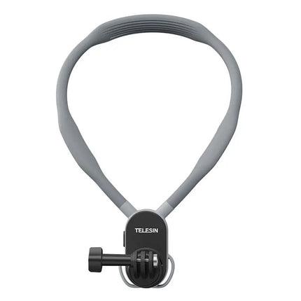 Telesin Quick-Release 2.0 Silicone Neck Holder Mount for Action Cameras etc S2-HNB-01