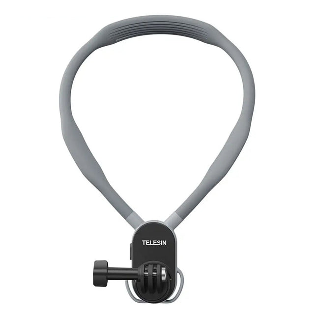 Telesin Quick-Release 2.0 Silicone Neck Holder Mount for Action Cameras Gopro, DJI Osmo, Insta360, SJCAM, etc S2-HNB-01 Telesin