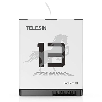 Telesin 1950mAh Stamina Rechargeable Battery Replacement for Gopro Hero 13 Camera S0-BTR-04-TGP