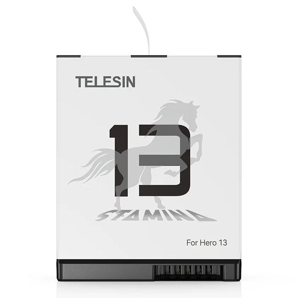 Telesin 1950mAh Stamina Rechargeable Battery Replacement for Gopro Hero 13 Camera S0-BTR-04-TGP Telesin