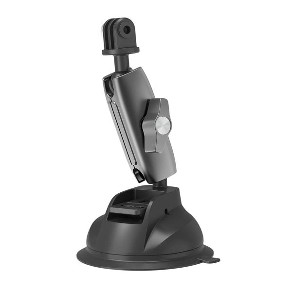 Telesin Foldable Aluminum Suction Mount for Action Cameras & Smartphone Devices Telesin