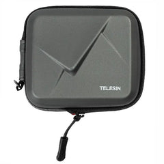 Telesin Hard Shell Mounting Portable Semi-Open Zipper Bag for Action Cameras Gopro, DJI Osmo, Insta360, SJCAM, etc S6-PRC-07 Telesin