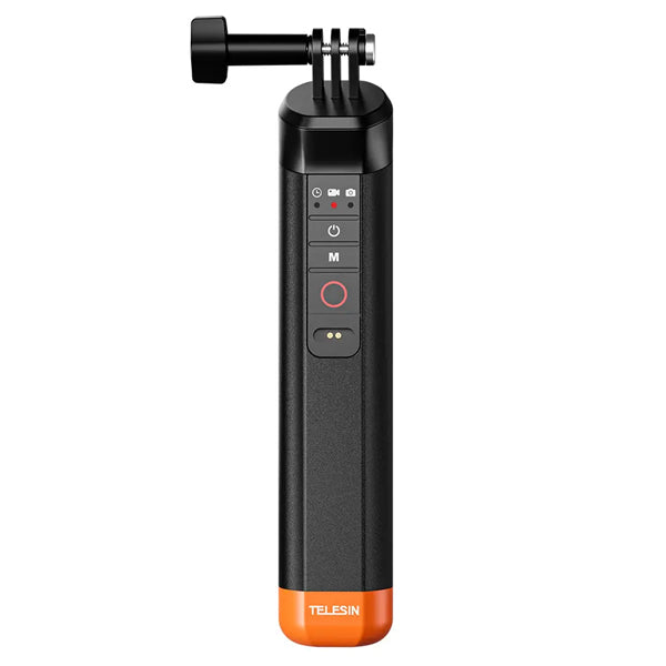 Telesin Floating Remote Stick Monopod for GoPro Hero 13, 12, 11, 10, 9, 8 Action Cameras Telesin