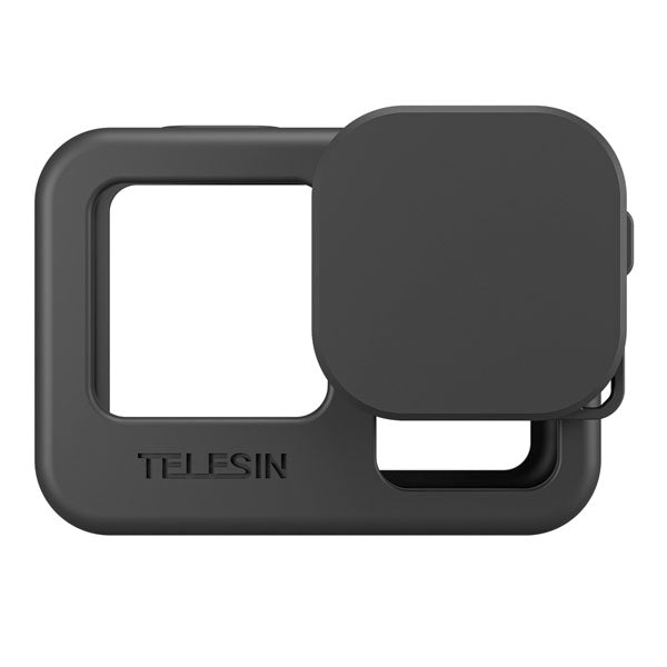 Telesin Silicone Protective Cover Case w/ Strap GoPro Hero 13, 12, 11, 10, 9 Cameras S6-PTC-010-TGP Telesin
