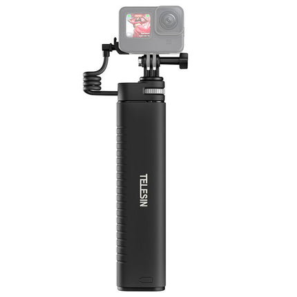 Telesin Powerbank Stick USB-C Port Extendable Monopod Cameras & Smartphone Devices Telesin