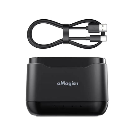 aMagisn 3-Slot Desktop Battery Charger for Gopro Hero 13 Camera AP17 aMagisn