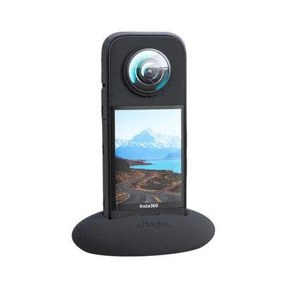 aMagisn Silicone Base Desk Stand for Insta360 X3 Camera AX09 aMagisn