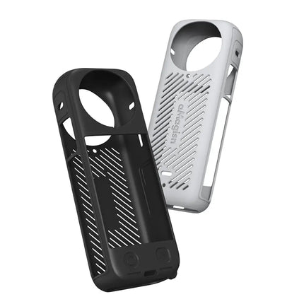 aMagisn Silicone Cover Case w/ Strap for Insta360 X4 Camera AD05 aMagisn