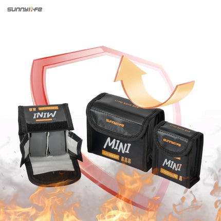 Sunnylife LiPo Battery Safe Bag for DJI Mini 5 Pro Mini 4 Pro Mini 3 Explosion Proof Fire Resistant Protective Storage Case for Travel Use OveerUps