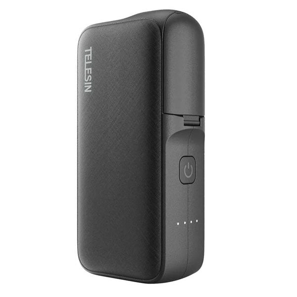 Telesin Storage Battery Charger & 1000mAh Power Bank for Gopro Hero 12, 11, 10, 9, 8, 7, 6, 5 Cameras & Digital Devices GP-PB-001 Telesin