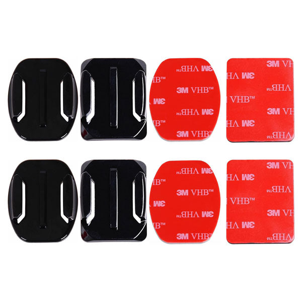 Telesin Curve & Flat Base Adhesive Mounts for Action Cameras Telesin
