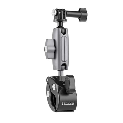 Telesin Crab Claw Aluminum Handlebar Clamp Mount for Action Cameras Telesin