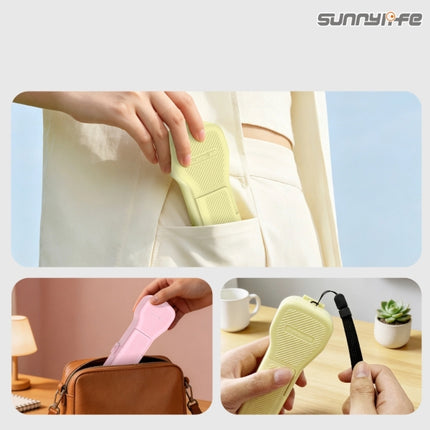 Sunnylife Colorful Protective Case for DJI Osmo Pocket 4 3 with Filter Storage Box Gimbal Camera Cover for Travel Vlog Outdoor Use OveerUps