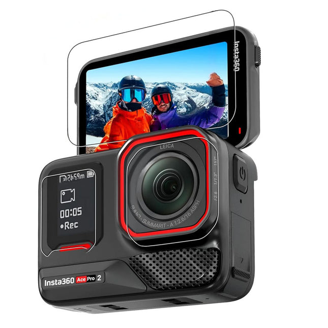 Sunnylife Tempered Glass Protector for Insta360 Ace Pro 2 Camera EP2-BHM916/EP2-BHM917 Sunnylife