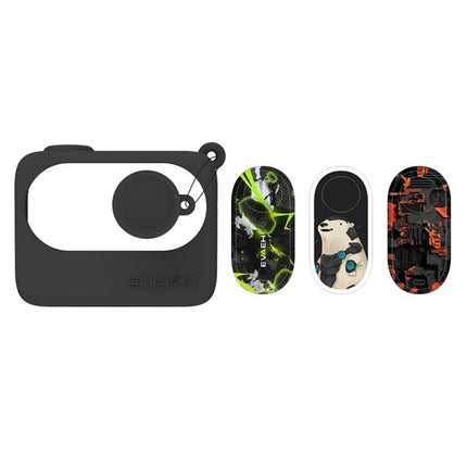 Sunnylife Sticker Combo w/ Silicone Frame Case for Insta360 GO 3 Camera Sunnylife