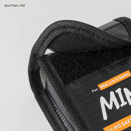 Sunnylife LiPo Battery Safe Bag for DJI Mini 5 Pro Mini 4 Pro Mini 3 Explosion Proof Fire Resistant Protective Storage Case for Travel Use OveerUps