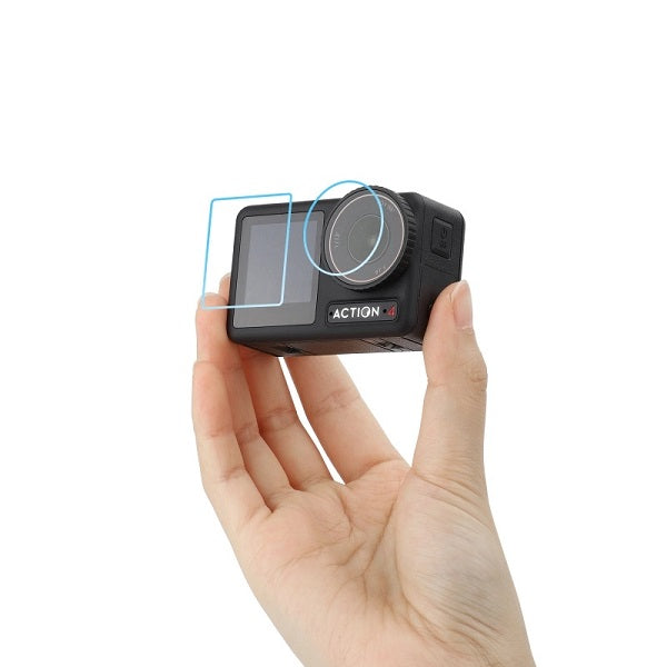 Sunnylife Tempered Glass Protector for DJI Action 4 Camera Sunnylife