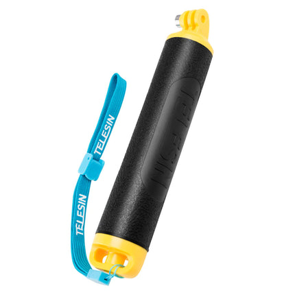 Telesin Floaty Floating Handheld Rubber Grip Monopod Stick for Action Cameras Telesin