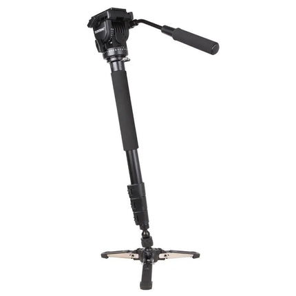 Yunteng VCT-288 Professional Tripod Legs Fluid Pan Head for Camcorders, Mirrorless, SLR Cameras Yunteng