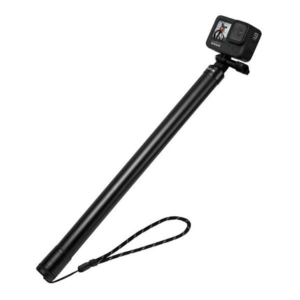 Telesin 2.7M Carbon Fiber Extendable Invisible Stick Monopod for Action Cameras Telesin