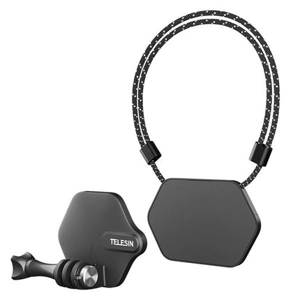 Telesin Invisible Magnetic Pendant Neck Mount for Action Cameras Telesin