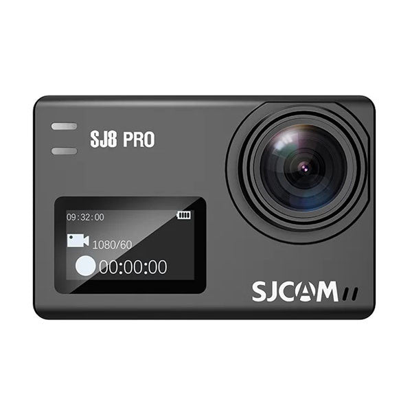 SJCAM SJ8 Pro 4K 12MP Ultra HD 3-Axis Gyro Stabilization Action Camera w/ Accessories SJCAM