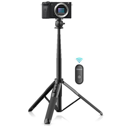 Ulanzi Vlog Stick Monopod Cold Shoe w/ Tripod & Bluetooth Remote for Smartphone Devices Ulanzi