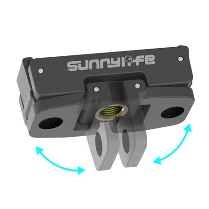 Sunnylife Magnetic Quick-Release Foldable Base Adapter for DJI Action 4, 3, 2 Cameras Sunnylife