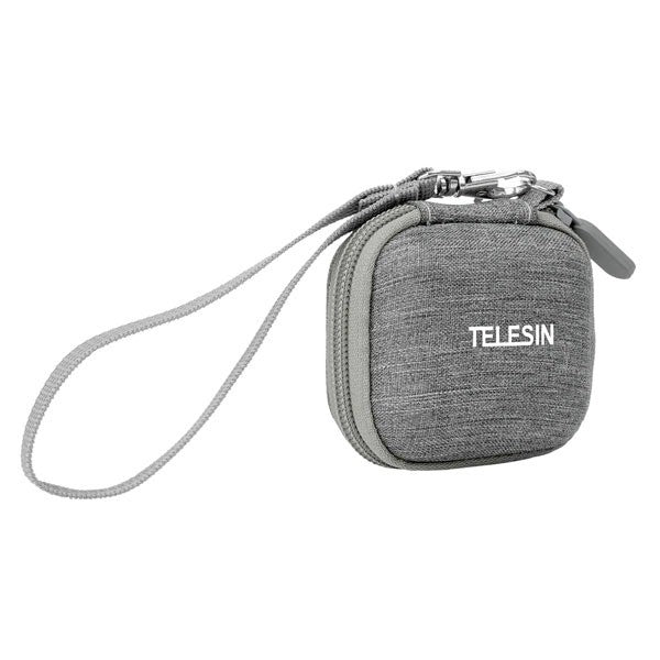 Telesin Enclosed Mini Woven Nylon Storage Bag for Action Cameras Telesin