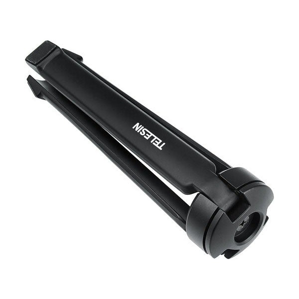 Telesin Tabletop Collapsible Aluminum Tripod Stand for Cameras Telesin
